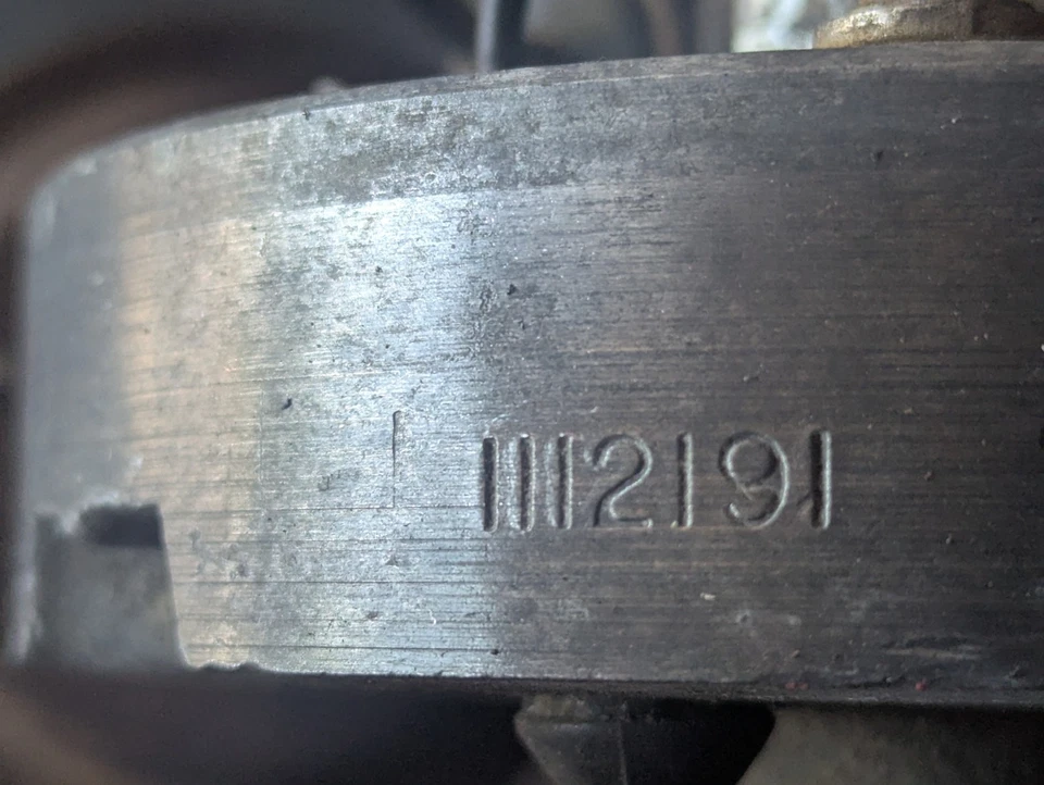 Pontiac 455 1973 distribuidor de puntos de transmisión Firebird GTO 1112191 2J22 MT y AT Foto 1 de 4