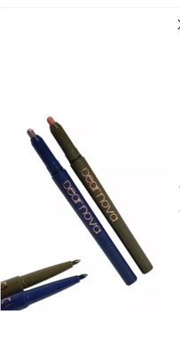 NIB PEAR NOVA EYE DUO STICK SHADOW + LINER AZURITE & UNAKITE -BLUE OLIVE GREEN! - Image 1 of 2