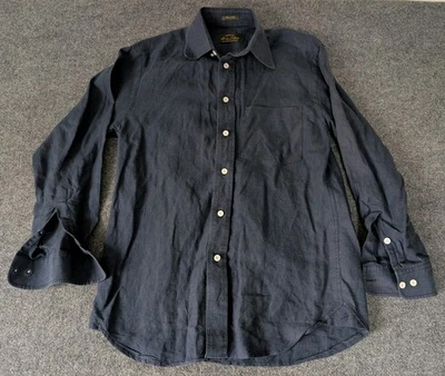 Orvis Charles Orvis Signature Collection Linen Button Up Long Sleeve Men S Blue  - Image 1 of 4