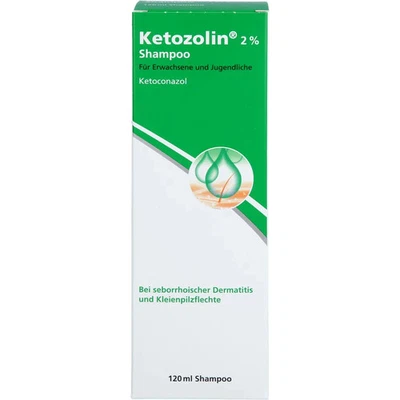 KETOZOLIN 2% Shampoo 120 ml PZN 02837759 - Bild 1 von 4