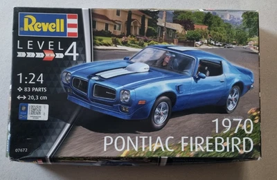 Revell 1970 Pontiac Firebird model kit 1:24 art. 07672 Auto Americana - Immagine 1 di 3