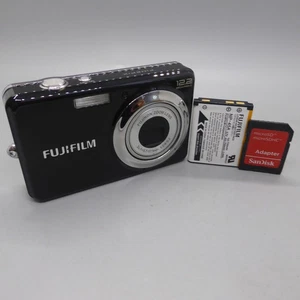 Fujifilm Digital Camera FinePix J37 12.2MP Black Tested - Picture 1 of 8