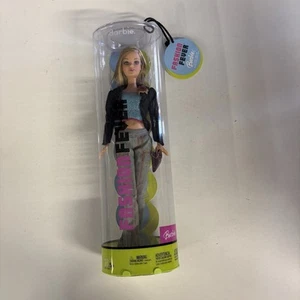 Muñeca Barbie Fashion Fever 2004 #H0661 Patrón Rubio Azul Top Pantalones Denim NRFB - Imagen 1 de 2