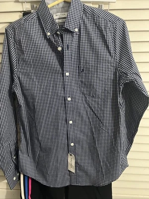 Camisa con botones NAUTICA AZUL A CUADROS XS NUEVA CON ETIQUETAS PRECIO DE VENTA SUGERIDO POR EL FABRICANTE 54,50 Foto 1 de 4