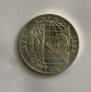 1996 A DEUTSCHLAND Kolpingwerk Adolf Kolping PP Silber Deutsche 10 Mark Münze - Bild 1 von 3