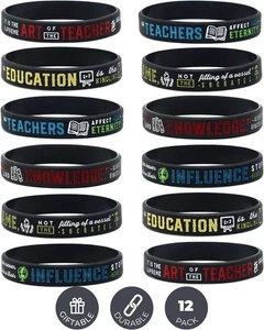 Inkstone 12er Pack Lehrer Wertschätzung Armbänder - Bild 1 von 1