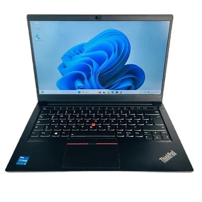 Lenovo ThinkPad E14 14"Notebook Intel Core i5 11. Gen 8GB 256GB SSD Win 11 Pro - Bild 1 von 4