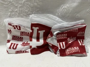 Weiß/rot-Indiana University/IU-Erwachsene Stoffmasken (3 Stück.-NEU) - Bild 1 von 4