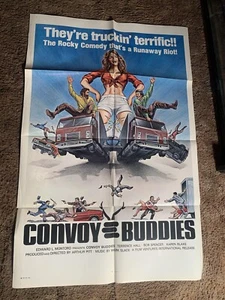 CONVOY BUDDIES ORIG MOVIE POSTER SEXPLOITATION  - Picture 1 of 1