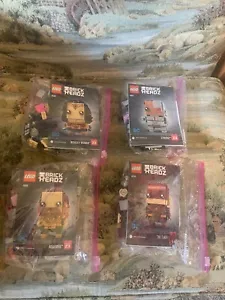LEGO Justice League DCU BrickHeadz 41598, 41599, 41600 & 41601 RAR nicht mehr im Handel erhältlich - Bild 1 von 1