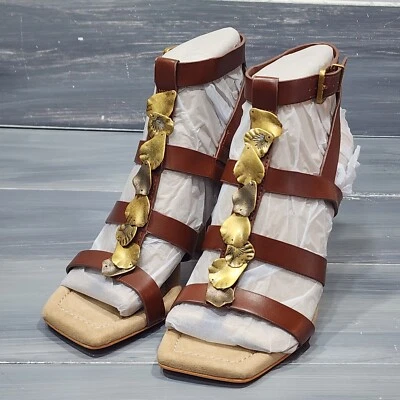 Sandalia Franco Sarto Tacón Carrete 5.5 M Línea L Elegante Sandalia Correas al Tobillo Foto 1 de 4