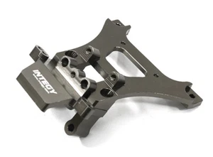 Billet Machined Alloy Front Bulkhead for Traxxas 1/10 Scale Jato - Grey 5530 - Picture 1 of 5