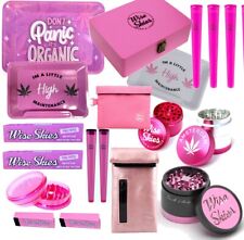 Pink Rolling Tray Pink Rolling Papers Pink Smell Proof Bag High Maintenance