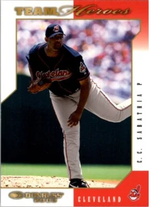 2003 Donruss Team Heroes #170 CC Sabathia Cleveland Indians *+* - Picture 1 of 2