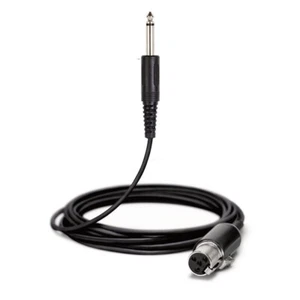 Guitar Cable 1/4" Jack to 4 Pins XLR, for Shure Wireless Mic Guitar Instrumen - Picture 1 of 2