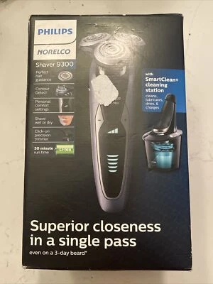 Philips Norelco - Shaver 9300 w/ SmartClean Black - S9311/84 - New In Box - Image 1 of 4