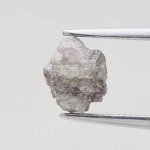 RAW DIAMOND ROUGH DIAMOND UNCUT DIAMOND 1.76TCW MILKY PINK COLOR NATURAL SHAPE - Picture 1 of 14