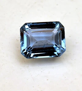 Natural Blue Topaz Gemstone 5.10 Ct Certified Loose Gemstone For Ring - Bild 1 von 5