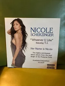 NICOLE SCHERZINGER Whatever You Like Featuring T.I. 12" Vinyl EP 2007 VG+ - Imagen 1 de 3