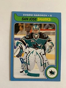 2008-09 O-Pee-Chee 1979-80 Retro #58 Evgeni Nabokov - San Jose Sharks - Picture 1 of 2