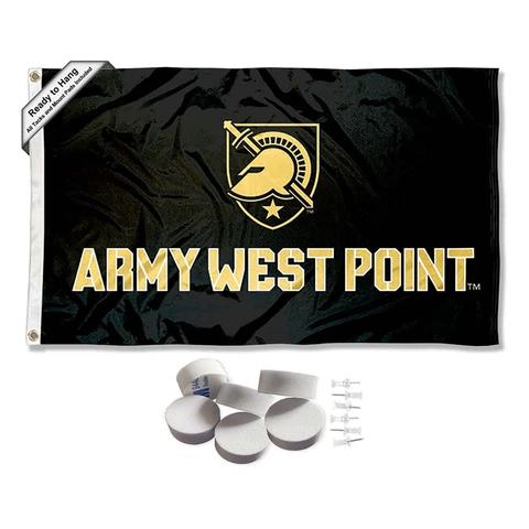 Army Black Knights Large Logo Tapestry Banner Cover