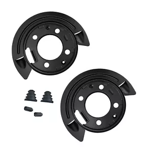 Pair of Steel Rear Brake Dust Shield For 2003-2011 Dodge Ram 2500 3500 924-226 - Picture 1 of 5