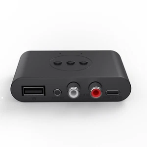 Wireless Bluetooth 5.0 Audio Receiver Musik Adapter AUX U Disk RCA für TV - Afbeelding 1 van 8