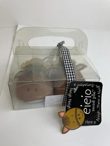 NEW Mudpie 0-6 Months HORSE Slippers Infant Shoes Baby Equestrian Slip on Eieio - Picture 1 of 7
