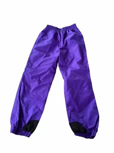 Columbia Women’s M Snow Ski Pant Purple Shell Non-insulated (d55) - Picture 1 of 10