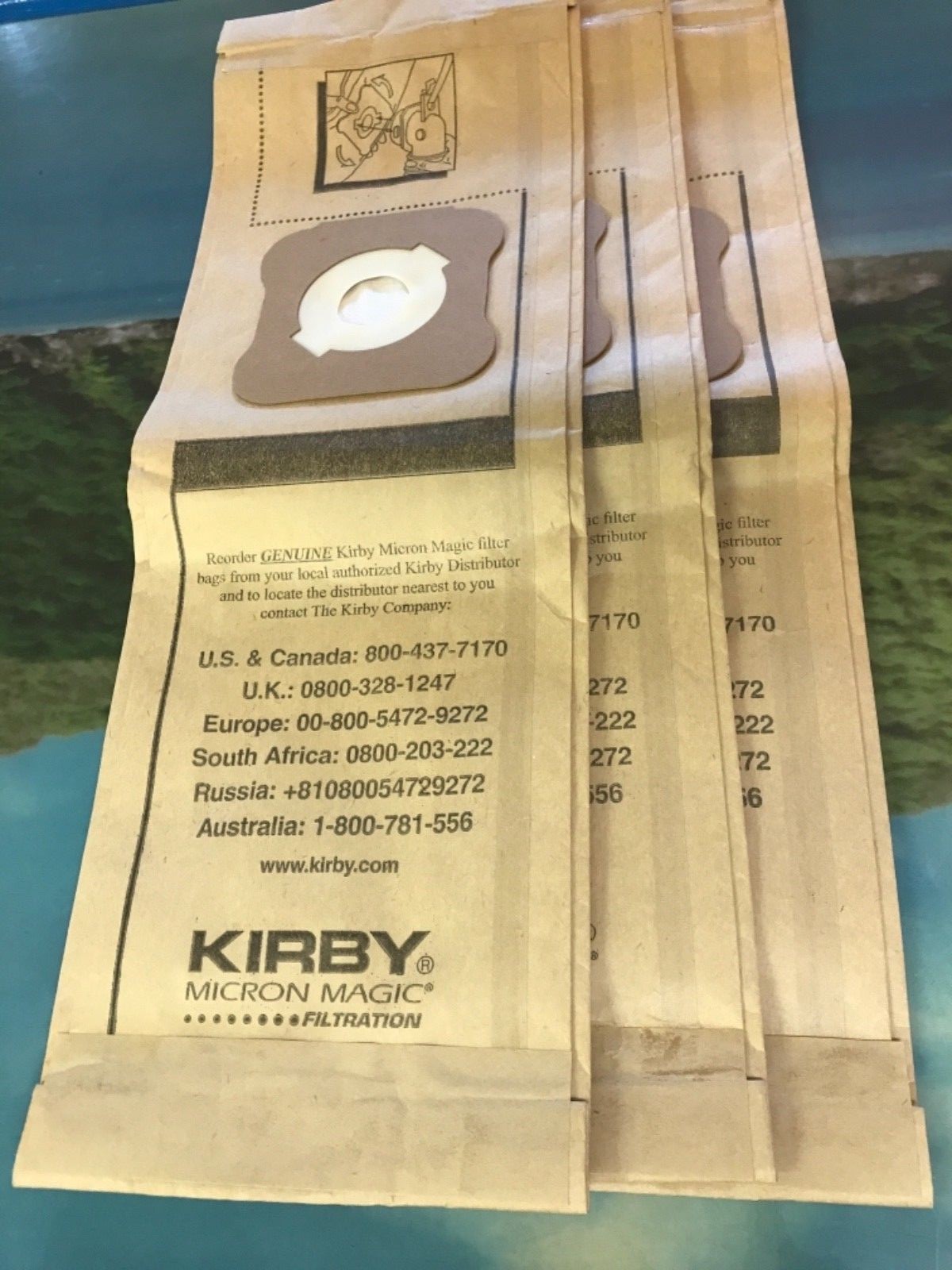 Kirby Micron Magic Disp. Vacuum Bags, 3 