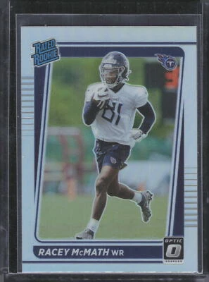 2021 Donruss Optic Rated Rookie Preview Holo #316 Racey McMath - Image 1 of 2