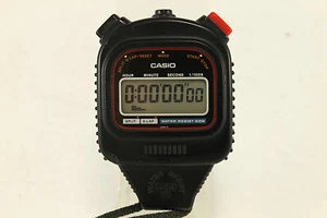 Vintage Casio HS-10W Stopwatch Working Japan - Picture 1 of 9