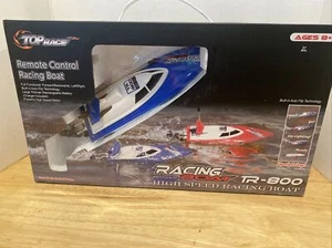 Top Race TR-800 Remote Control High Speed Racing Boat Brand New Ages 8+ - Picture 1 of 6