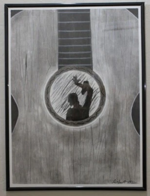 Original Art- The Flemenco Dancer By R.Miller  - Image 1 of 2