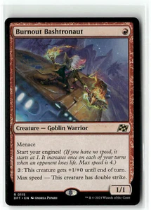 Burnout Bashtronaut 0115 NM MTG Aetherdrift Magic - Picture 1 of 2