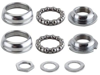 American One-piece Schwinn Type 28TPI BB Cup Set for Schwinn cranks Chrome - Image 1 of 3