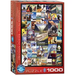 Eurographics Puzzle 6000-0648 - Eisenbahnabenteuer - 1000 Pièces - Bild 1 von 1
