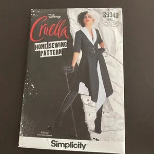 Simplicity Sewing Pattern S9340 R5 14-22 Disney Cruella Costume Misses' Costume - Picture 1 of 9