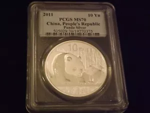 2011 10 Yn PANDA PCGS MS 70 - Picture 1 of 2