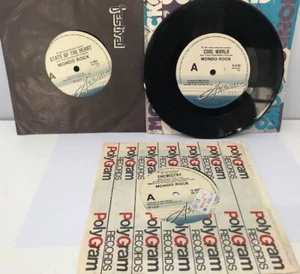 3 MONDO ROCK - COOL WORLD, STATE OF THE HEART, CHEMISTRY 45 7" - Picture 1 of 6