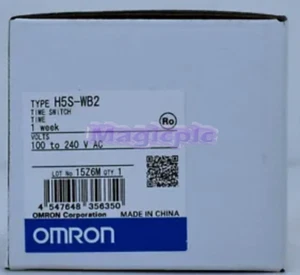 1pcs NEW Omron Time Switch H5S-WB2 100-240VAC - Picture 1 of 1
