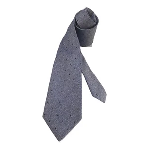 $89.5 JACK VICTOR XL Blue Paisley Luxury Silk Blend Tie Italy W: 3.25" NWT - Picture 1 of 5