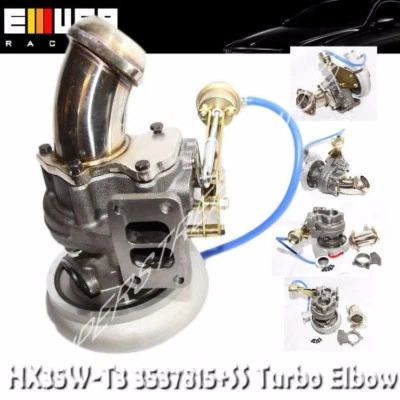 HX35W 3537815 Turbo+SS Elbow fits Dodge RAM 6BTAA 5.9L Diesel Engine T3 - Image 1 of 4