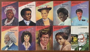Nation Builders Biographies Set Of 10 Vintage Books - Home Schooling - Quercus - Picture 1 of 6
