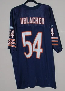 CHICAGO BEARS JERSEY #54 BRIAN URLACHER VINTAGE REEBOK MENS SIZE NEAR MINT - Picture 1 of 7