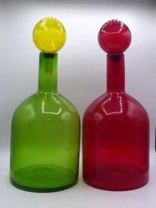 Polspotten Großflaschen mit Stopfen 1 rot und 1 grün - Bild 1 von 9