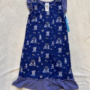 Disney's Minnie / Mickey Mouse: Hanukkah Pajama Size 9/10 Girls NWT New - Picture 1 of 7