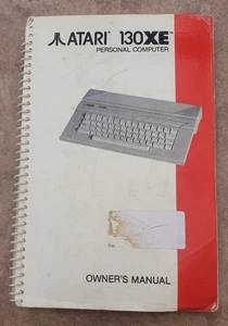 Atari 130XE Personal Computer Manual Vintage Book - Zdjęcie 1 z 4