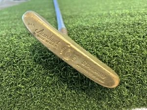 Acushnet Standard Bulls Eye putter/punta svasata satinata 34" grafite/RH - Foto 1 di 10