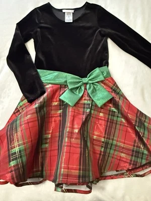 New Bonnie Jean Girl’s Size 10 Large L Christmas Holiday Girls Dress Outfit - Image 1 of 2